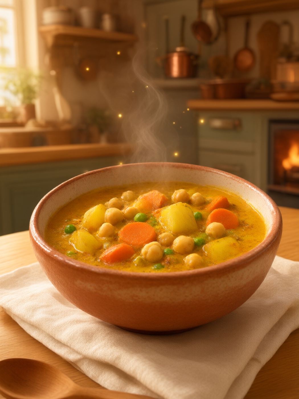 Карри с овощами